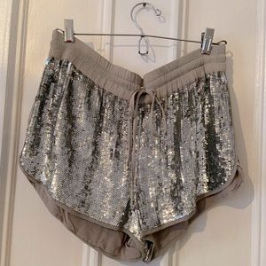 Haute Hippie Sequin Short